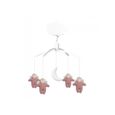 Mobile Musical - TROUSSELIER - Anges - Pile - Rose - Mixte-0
