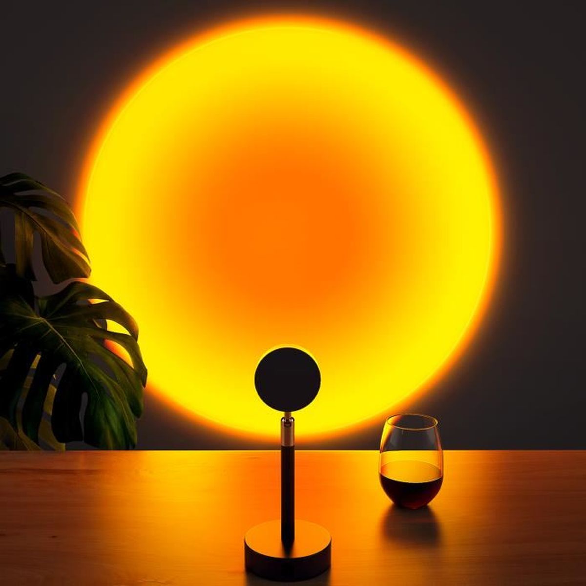 LED coucher de soleil Projection crépuscule atmosphère lampe USB chambre murs