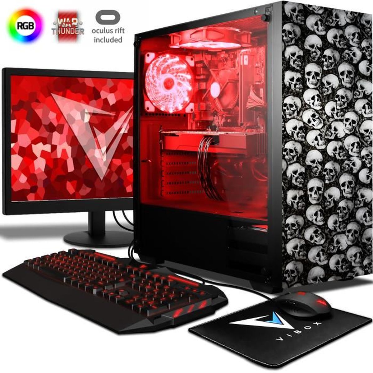  Killstreak VGTR60-121 VR PC Gamer avec Oculus