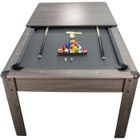 BRAND Table de Billard Américain HARMONY 6Ft - Gris et Tapis Gris