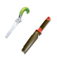 Désherbeur ergonomique + Couteau de sol à main - outils de qualité supérieure - Creuser/désherber  11 NOIR ROUGE VERT