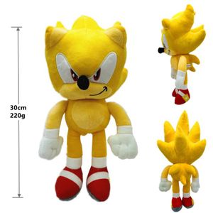 PELUCHE Sonic The Hedgehog Super Sonic peluche Collectible