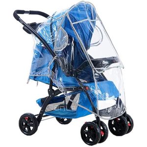 Protection Pluie Poussette Universelle Habillage contre Pluie et Vent avec  Fenêtre Transparent A180 - Cdiscount Puériculture & Eveil bébé