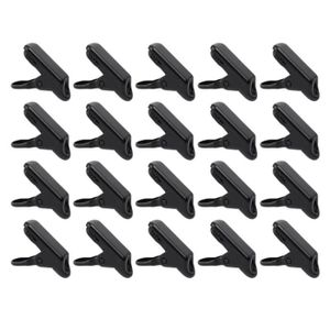 ZHAOW Clip Bache Ext/érieur Clip de Tente de Boucle de Corde de Vent Clip for Auvent de Tente Clip de Boucle Fixe Coupe-vent for Auvent for Les B/âches de Jardin de Ferme de Camping En Plein Air Tarp C