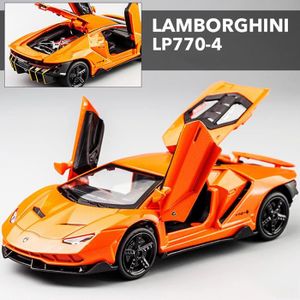 VOITURE - CAMION E-LP770 Orange - Modèle de voiture de sport en all