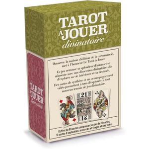 Sonew Cartes de Tarot 1 Set Jeu de Tarot Divinatoire du Tarot Waite  Indicatif Futur Jeu de Cartes Édition Anglaise - Cdiscount Jeux - Jouets