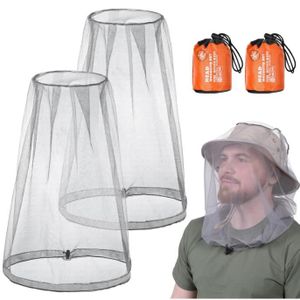 Filet Anti-moustique Pour Tête - Vert - ProForce - Avec Sac De Rangement - Parfait Camping, Pêche