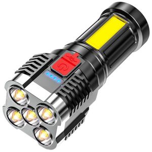 Lampe torche lampe de poche rechargeable 40w 100000lm avec double tête - Bricolage Lampe torche lampe de poche rechargeable 40w 100000lm avec double tête - Bricolage