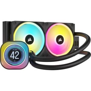 VENTILATION  Water Cooling - CORSAIR - iCUE LINK H100i LCD AIO 