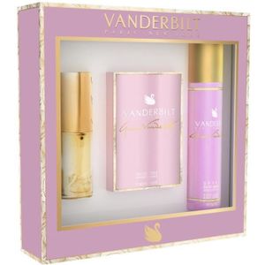 COFFRET CADEAU PARFUM Coffret GLORIA VANDERBILT : Eau de parfum + Vaporisateur de sac + déodorant