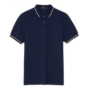 POLO POLO FRED PERRY TWIN TIPPED MARINE M3600-F66