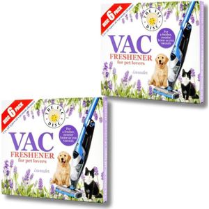 PIÈCE ENTRETIEN SOL  Lot De 2 Paquets De 6 Désodorisants Vac 6 Désodori