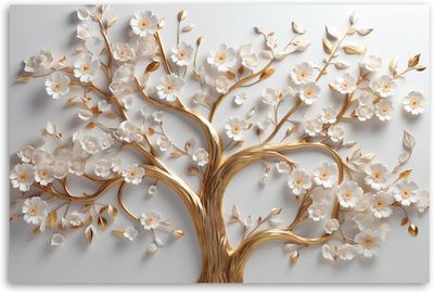 Tableau Sur Toile Parapluie 45x65 Cm – Impression HD Forêt Sous La Pluie, Fabriqué En France Ceanothe