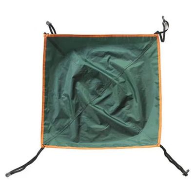 Bâche De Tente Imperméable 219 X 150 Cm – Tapis De Sol Résistant à L’humidité, Ultraléger (277 G) Avec Crochets, Pour Camping Et Rando