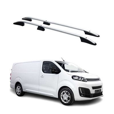 Barres De Toit Aluminium Argent OMAC Pour Peugeot Partner Tepee 2008-2018 – Rails Surélevés