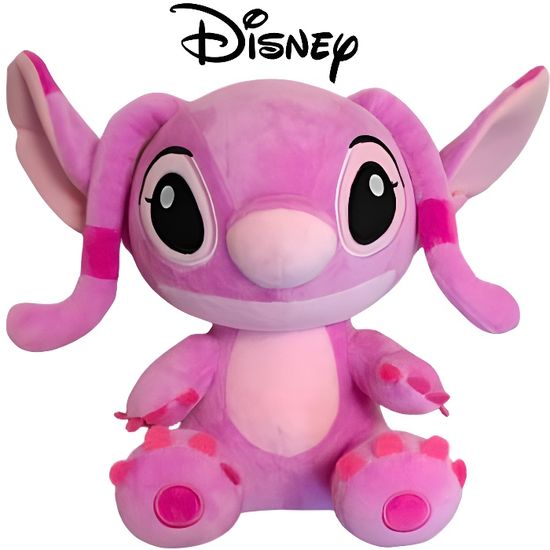 Disney Angel Peluche dans sa couverture rose 25 cm