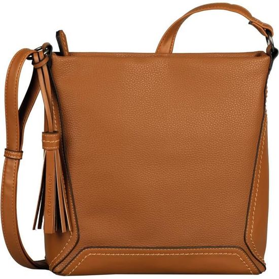 Sac Bandouli re Femme Cognac u17781 Achat Vente Sac
