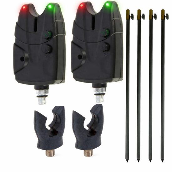 Eurocatch Beetdetector Kit Bâton Banc + Détecteur De Morsure - Pêche Carpe Alarme Sensible
