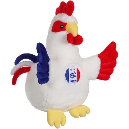 Peluche Coq FFF Sonore GIPSY TOYS 25 cm Cdiscount Jeux