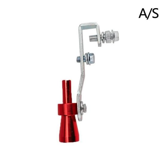 VORCOOL Voiture Turbo Sound D'échappement Sifflet Pipe échappement Blow-Off Valv