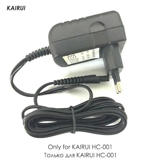 Chargeur électrique pour tondeuse à cheveux professionnelle KaiRui HC-001, adaptateur d'origine