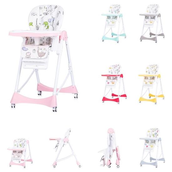 Housse d'assise pour chaise haute bébé enfant gamme Ptit - Cléo - Monsieur Bébé