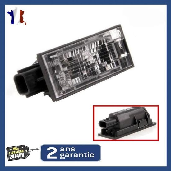 Feu D'Éclairage Plaque Immatriculation Ford Focus 2008-2010 - Ampoule W5W Incluse