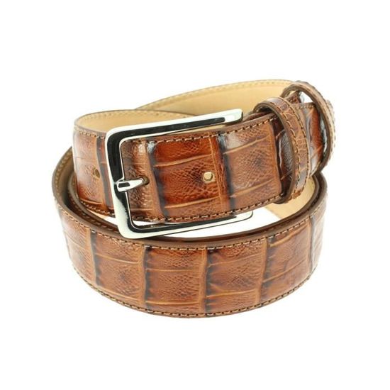 Ceinture Tony & Paul - Modèle Wally - Marron - Cuir de vachette