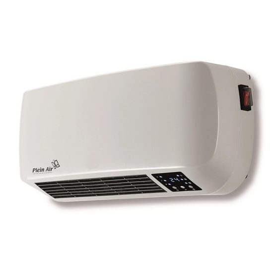 VENTILATEUR CHAUFFAGE SIMTECH 2 EN 1/ 2000W / AVEC TÉLÉCOMMANDE / BLANC