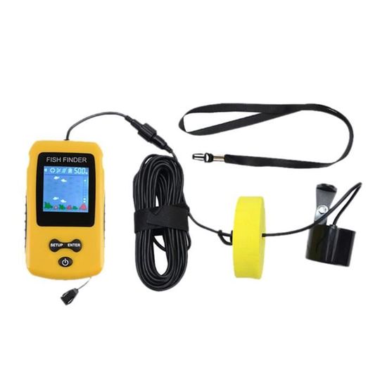 Portable Finder Sonar Alarme Capteur Sondeur Bateau De Pêche