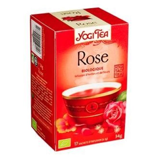 Rose bio yogi tea Cdiscount Au quotidien