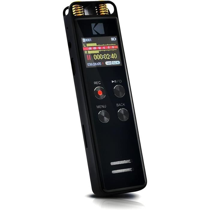 Dictaphone MP3 8Go – Caméra Espion Miniature TotalCadeau – Neuf