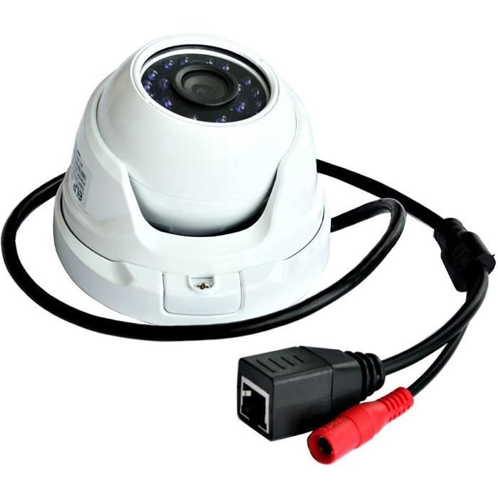 Caméra De Surveillance Ip Hd Avec Vision Nocturne (Ip6100Da
