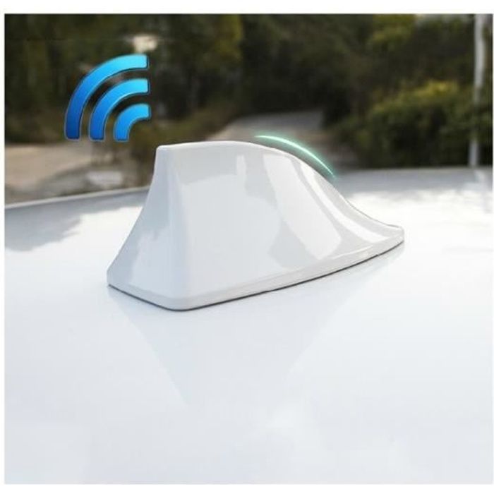 VERITABLE ANTENNE REQUIN FONCTIONNELLE PEUGEOT 3008 5008 - COULEUR BLANC