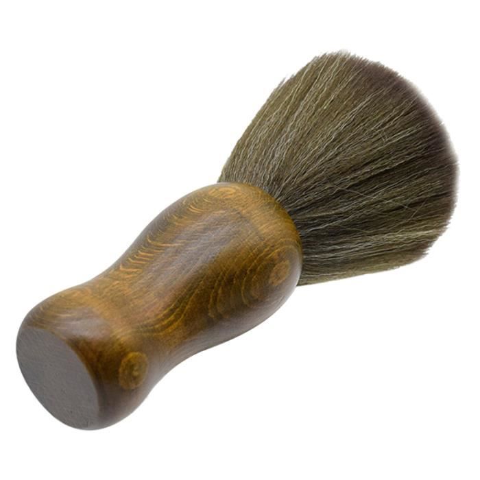 1PC brosse à cheveux cassée à poils de fibre en bois poignée de nettoyage des hommes étudiants femmes BROSSE MANUELLE - PEIGNE