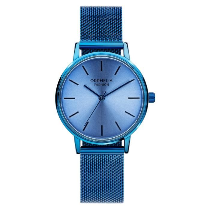 Orphelia Fashion - Montre Femme - Quartz Analogique - Bracelet Acier inoxydable Bleu - OF714807