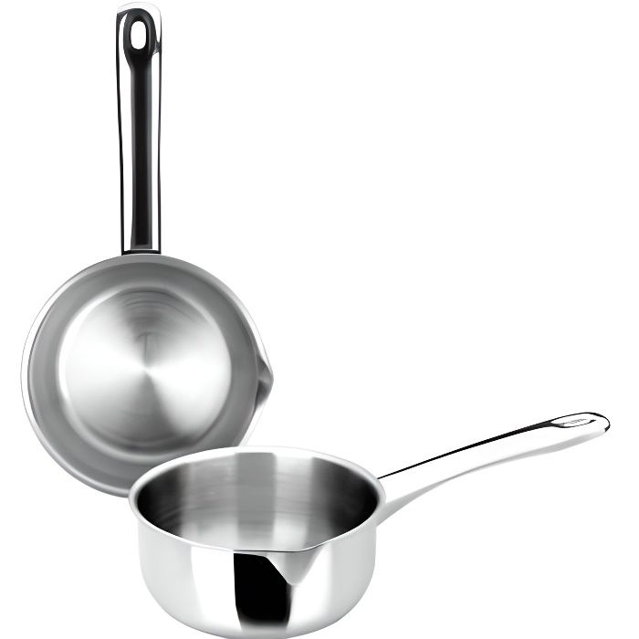 Casserole inox 10 cm tous feux dont induction c...