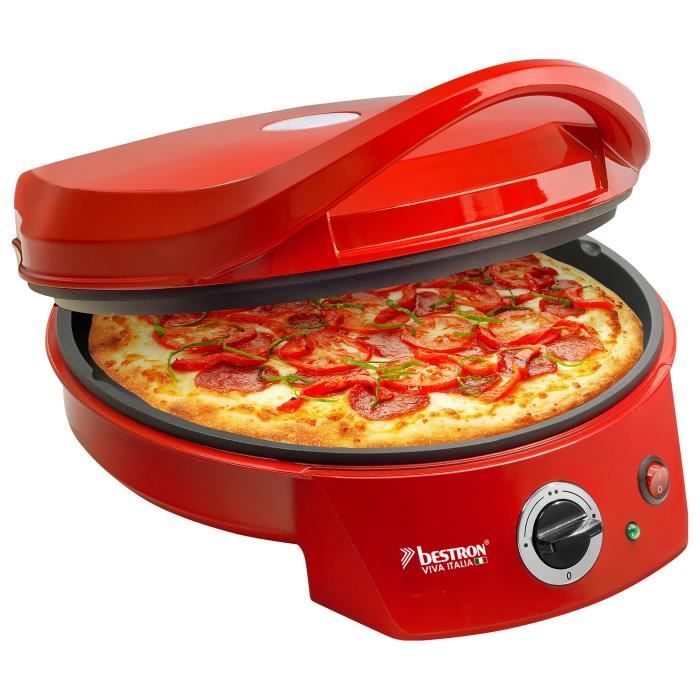 BESTRON APZ400 Four à pizza - Rouge