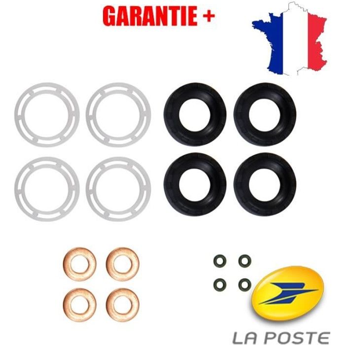 16PCS Kit joint injecteur Pour Citroen Ford Peugeot Volvo Fiat 1.6 HDI 198283 3M5Q9E56