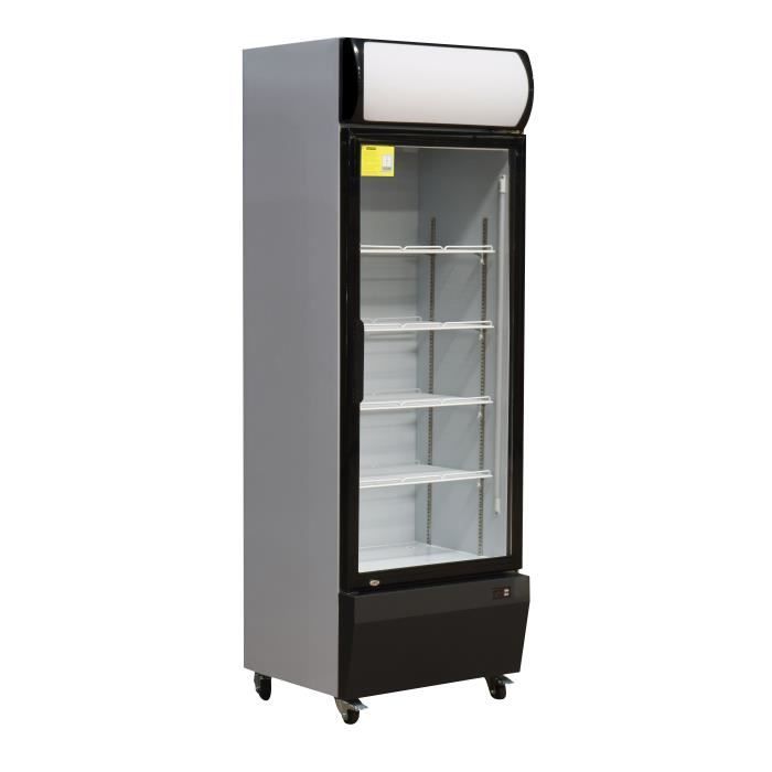 Vitrine à boissons 320 Litres 1 portes avec éclairage LED
