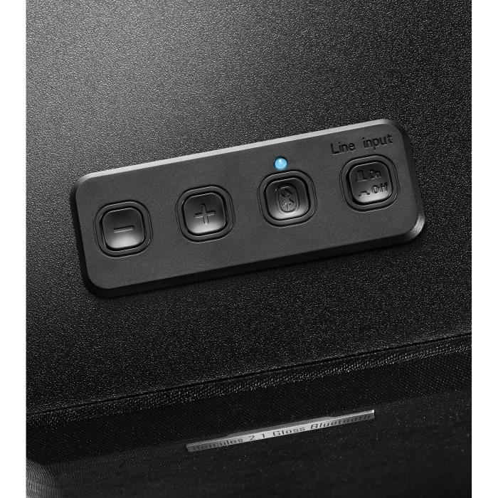 Hercules 2.1 Gloss Bluetooth Enceintes Multimédia Polyvalentes Accessibles à Tous