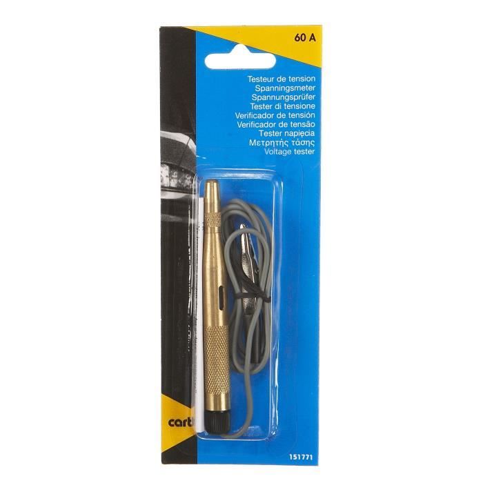 CARTEC Testeur de tension 12V
