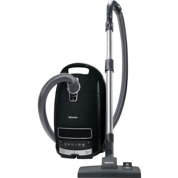 MIELE Complete C3 Black Diamond Aspirateur traineau avec sac-550 W - Rayon d'action 12 m - Noir