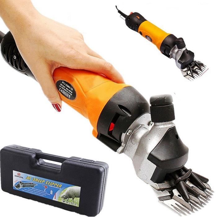 320W Cheveux Tondeuse Mouton Chèvre électrique Professionnelle Cisaillement Animal Tondeuse Fournitures De Bureau Kit - Régulation d