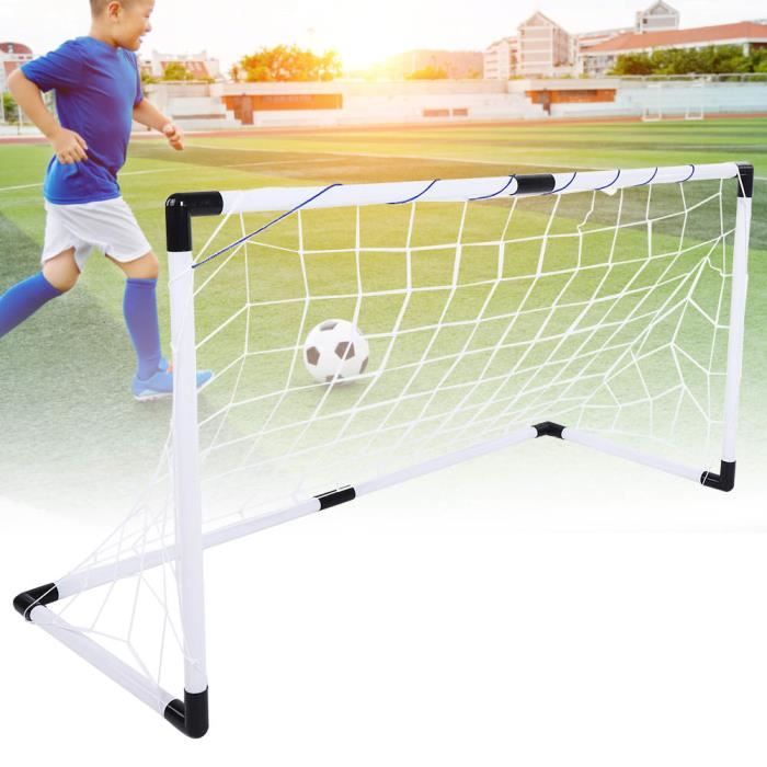 Filet de but de football, avec but de football léger de pompe à balles, pour les jouets d'entraînement des enfants