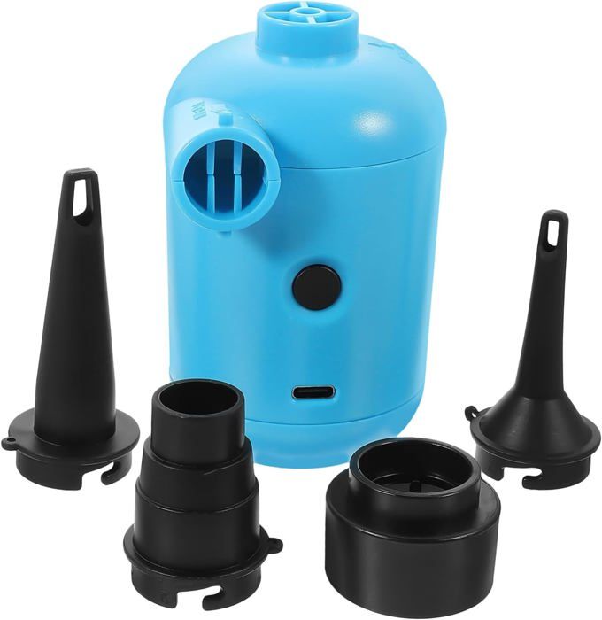 Mini Pompe à Air Rechargeable - Gonfle Matelas, Bouées, Sacs Sous Vide En Quelques Secondes - 12