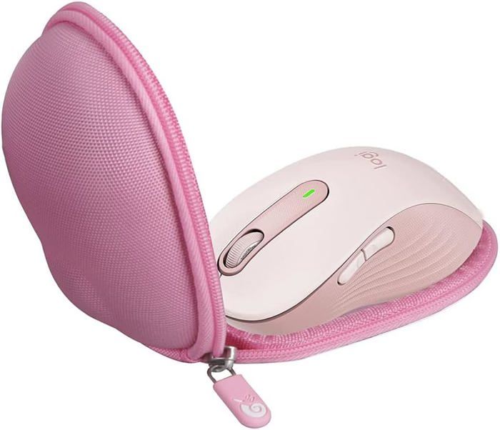Étui De Rangement Rigide Pour Souris Logitech MX Vertical - Coque EVA Anti-choc, étanche - Taille 125x80x80 Mm, Noir Et Gris - 11
