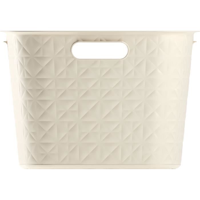 Corbeille à linge Curver Softex 45