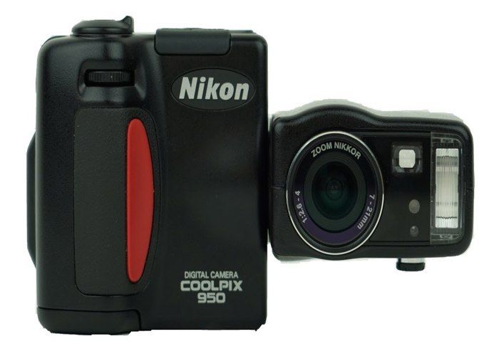 APPAREIL PHOTO NUMERIQUE COMPACT - NIKON COOLPIX 950 - NOIR