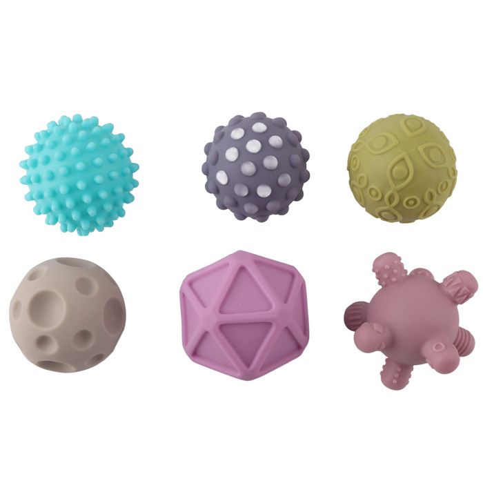 Lot de 6 balles sensorielles multicolore Infantino | La Redoute Lot de 6 balles sensorielles multicolore Infantino | La Redoute